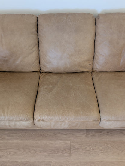 Natuzzi Italia MOD1928 3 Seat Sofa - Leather