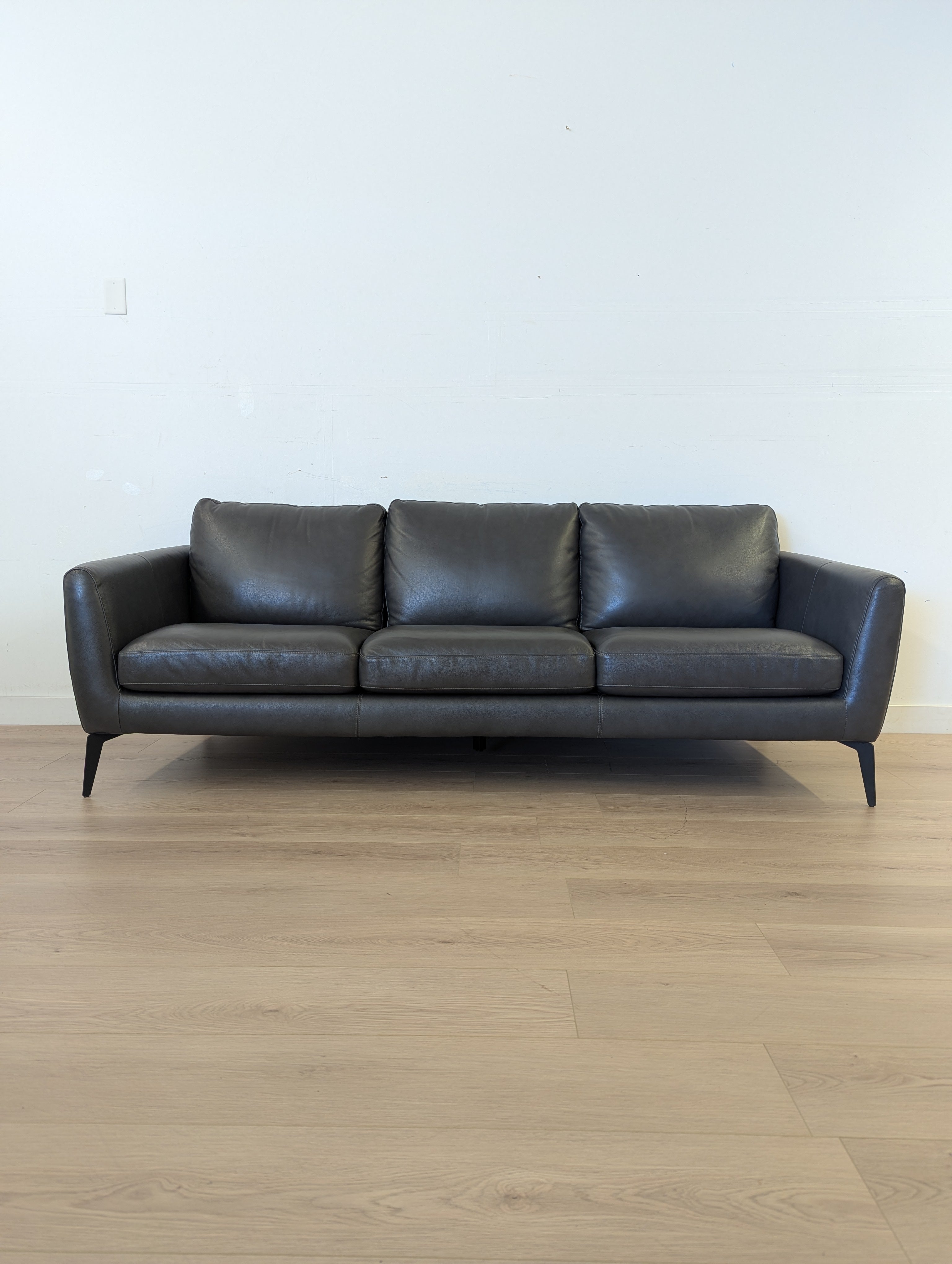 Scan Designs Leather Sofa – Recertified Furniture