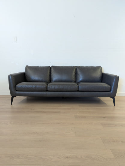 Scan Designs Leather Sofa