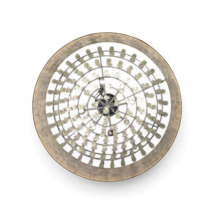 Modern Glass Crystal Chandelier (Shaded)