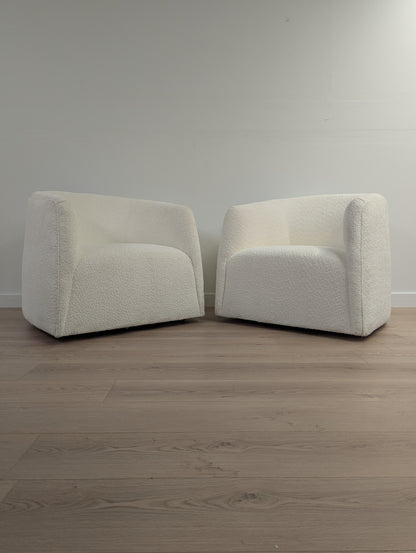 La-Z Boy Nova Boucle Swivel Chair (2 Available)