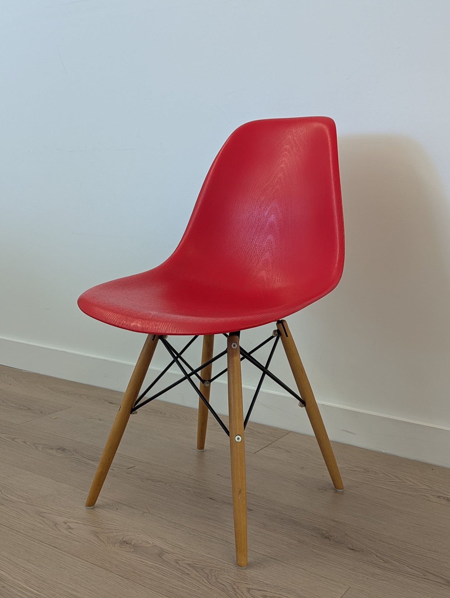 Eames Style Eiffel Molded Plastic Chairs (Set of 4)