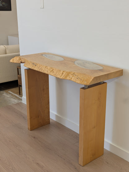 Live Edge Console Table