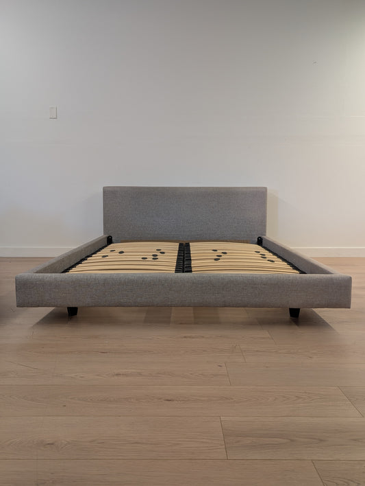 EQ3 Bento Queen Bedframe - Sherlock Nickel