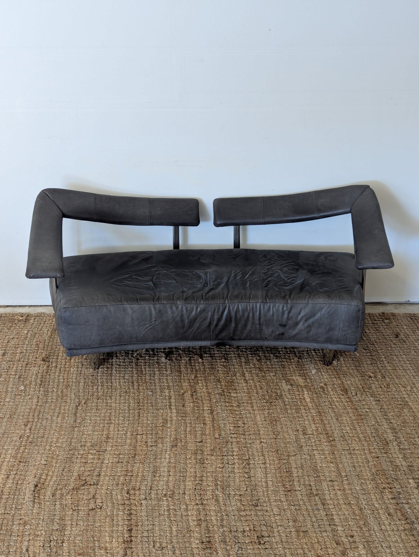 Vintage Germain Leather Sofa