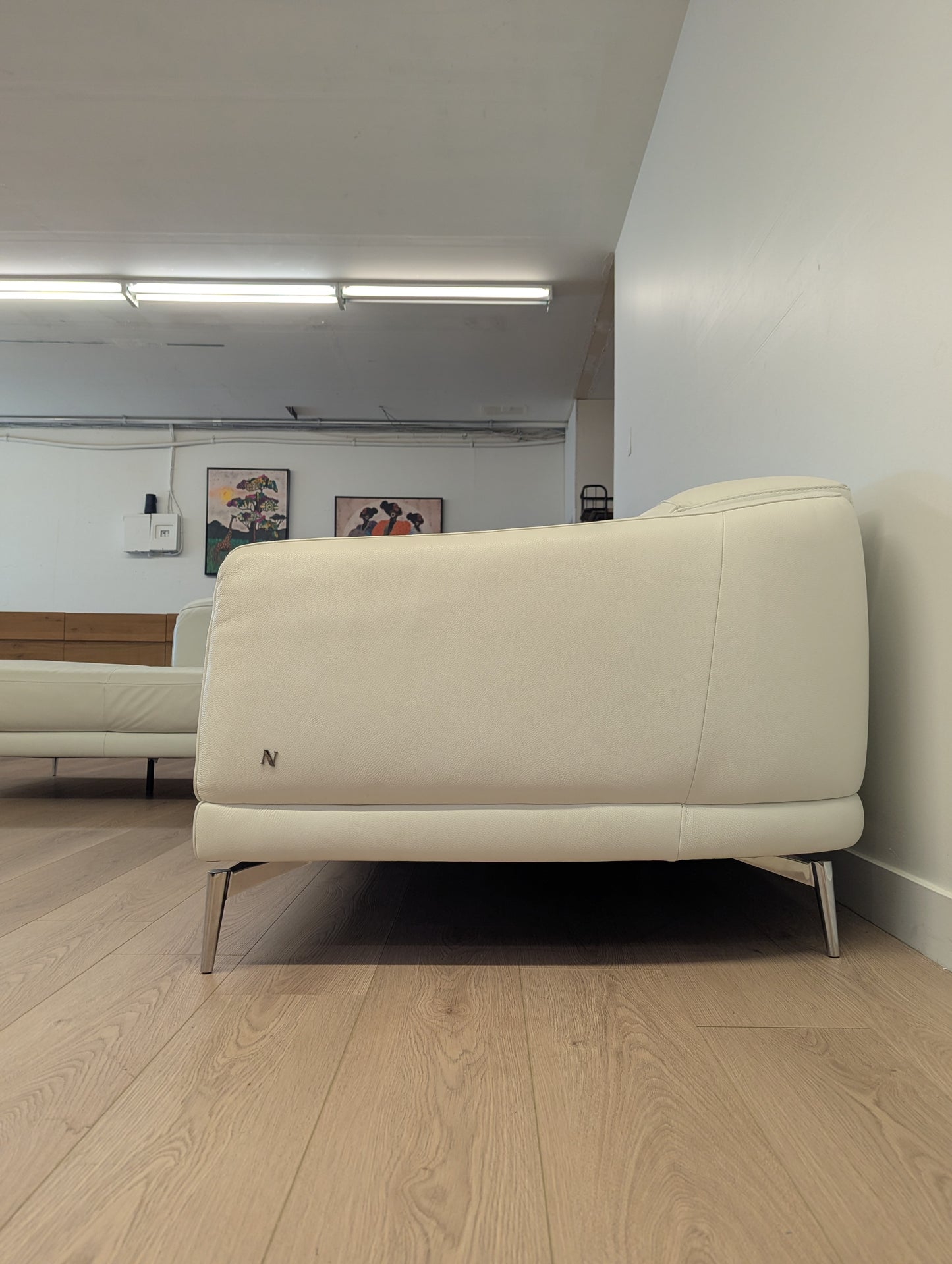 Natuzzi Italia Brooklyn Leather Sectional Sofa