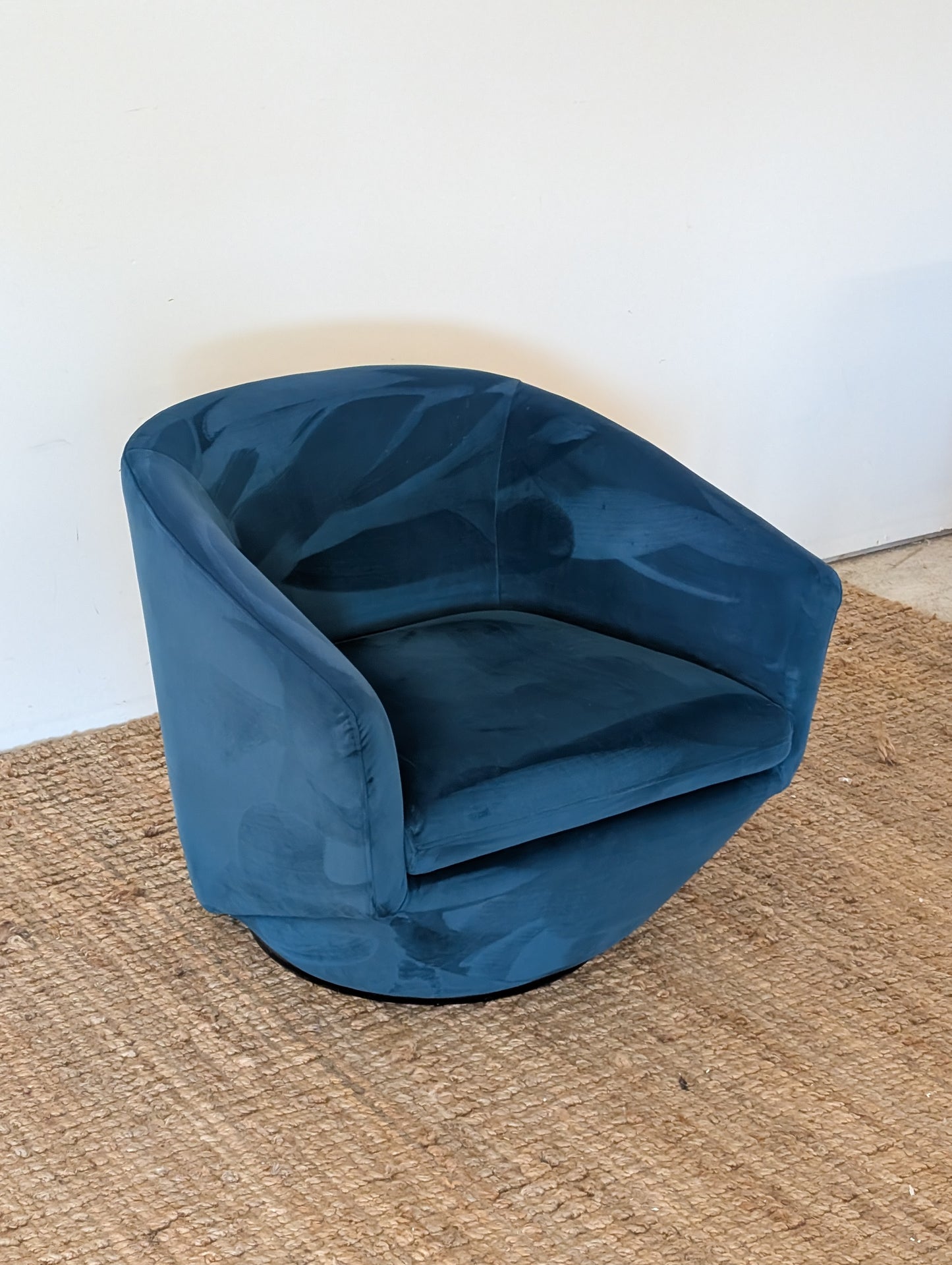 Scan Designs Geneva Fabric Swivel Chair