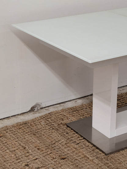 Scan Designs Extendable Glass Dining Table