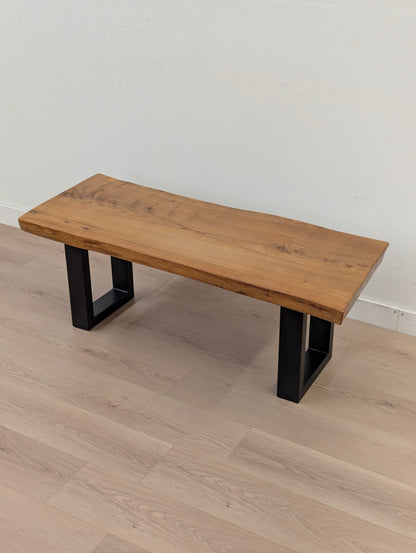 Live Edge Wood Bench