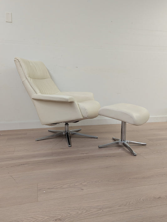 IMG Space 2400 Swivel Reclining Chair + Ottoman