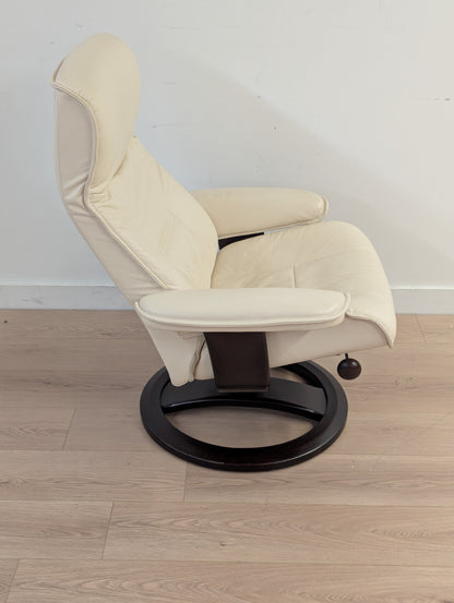IMG Nordic 21 Comfort Glide Swivel Recliner with Ottoman
