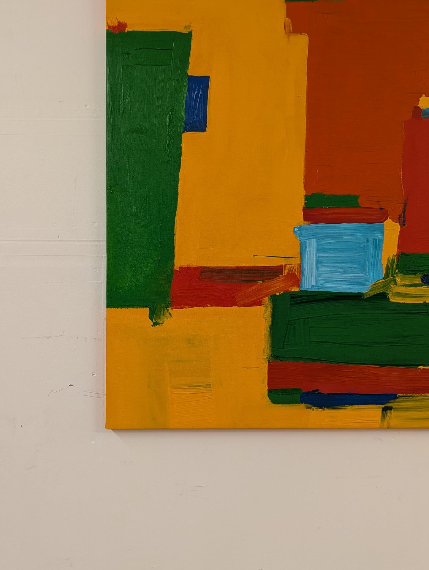 Tim Schouten Orange Seranade _ Original Signed Acrylic