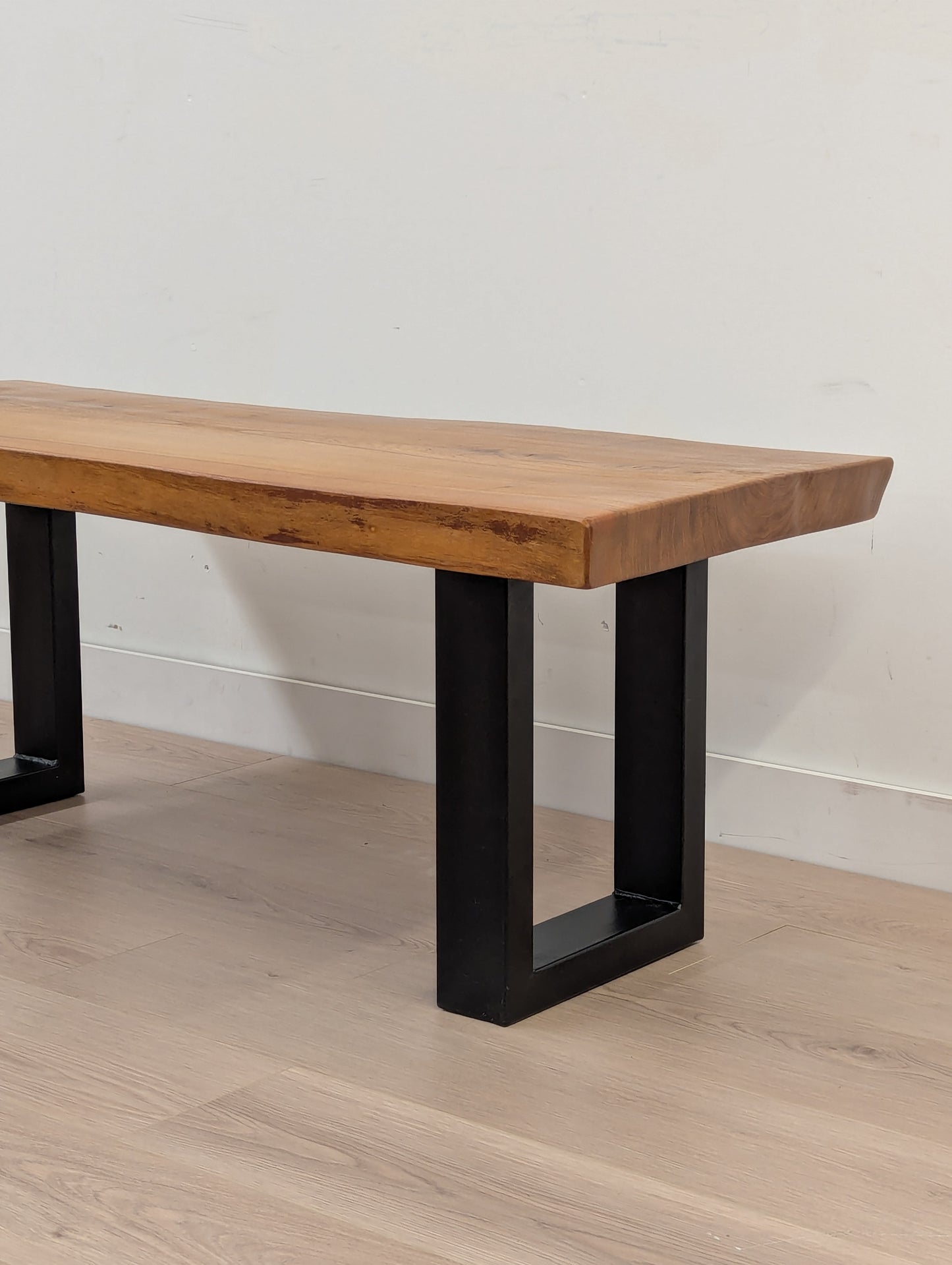 Live Edge Wood Bench