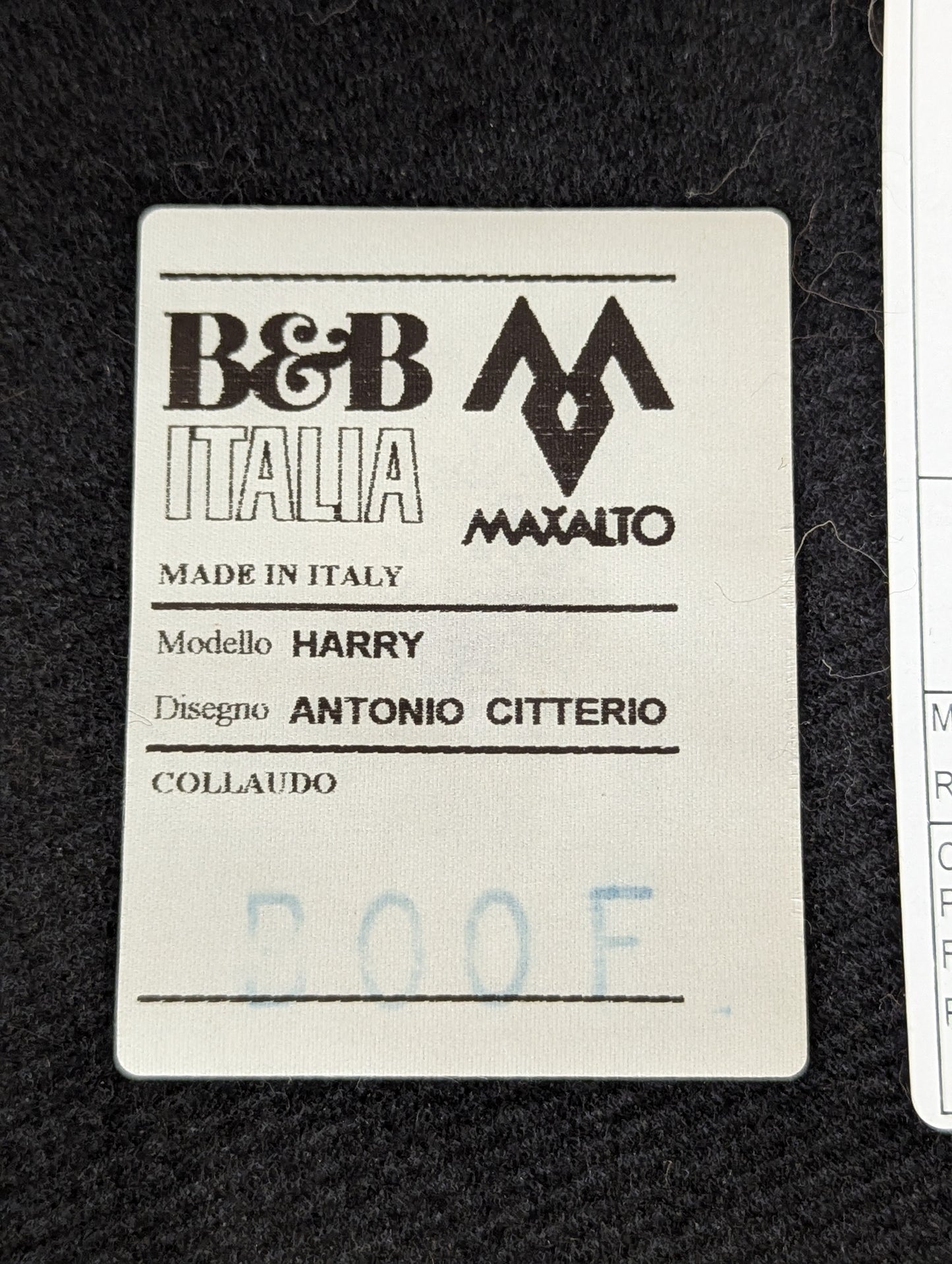 B&B Italia Harry Large Ottoman by Antonio Citterio