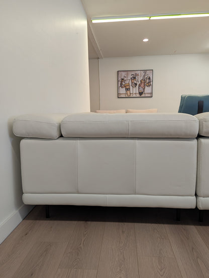 Natuzzi Italia Brooklyn Leather Sectional Sofa