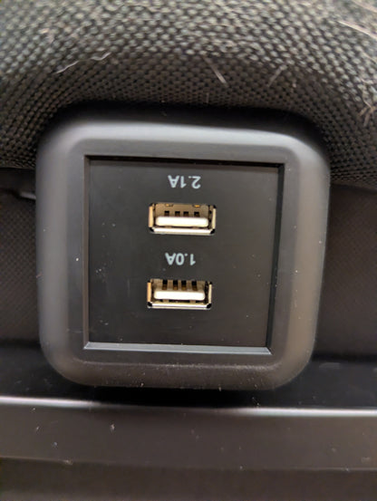 Ghost Bed Dual Adjustable Base and Rustic Headboard