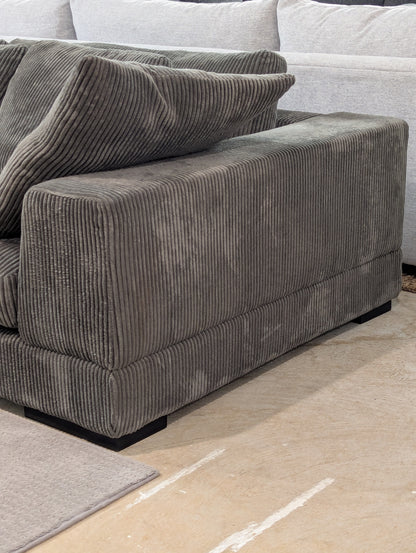 SOLD Moe's Plunge Corduroy Sectional