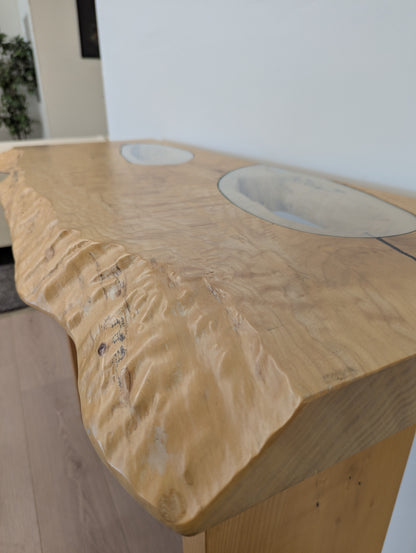 Live Edge Console Table