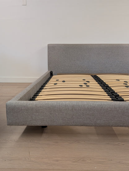 EQ3 Bento Queen Bedframe - Sherlock Nickel