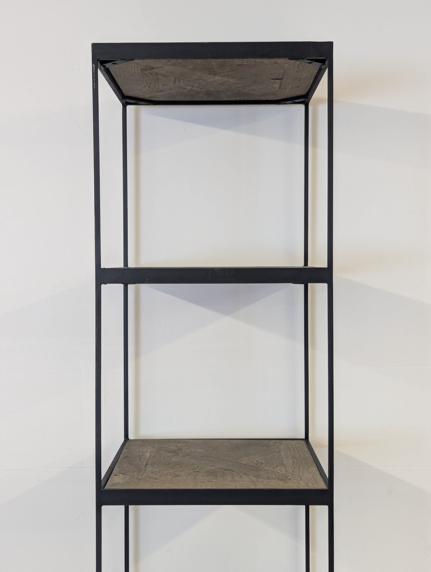 RH Reclaimed Russian Oak Parquet Bookshelf (2 Available)