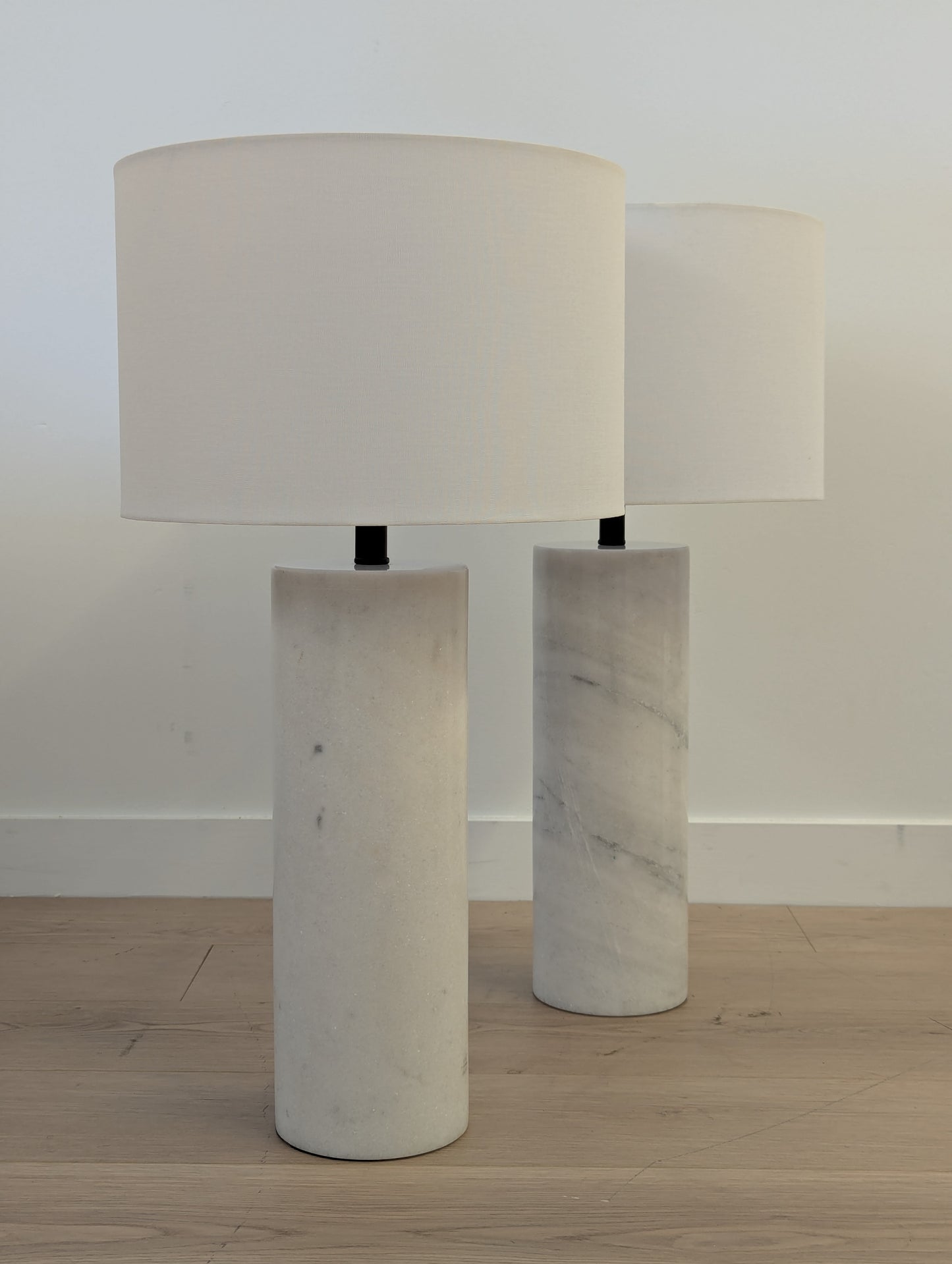 Jolenna by Ivy Bronx Marble Lamp (Set of 2)