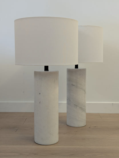 Jolenna by Ivy Bronx Marble Lamp (Set of 2)
