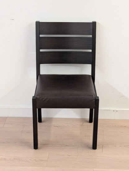 Poitras Genuine Leather Dining Chair Set of 6