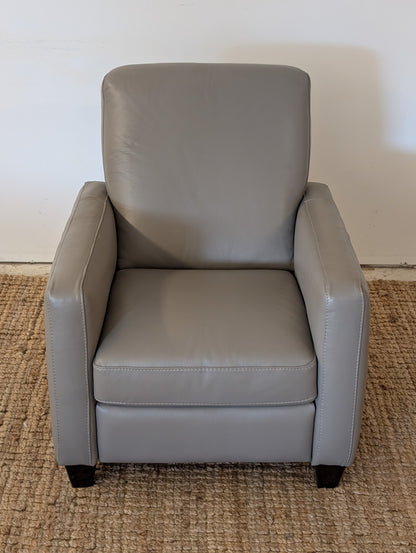 Natuzzi Editions Mod Zero Gravity Reclining Leather Chair