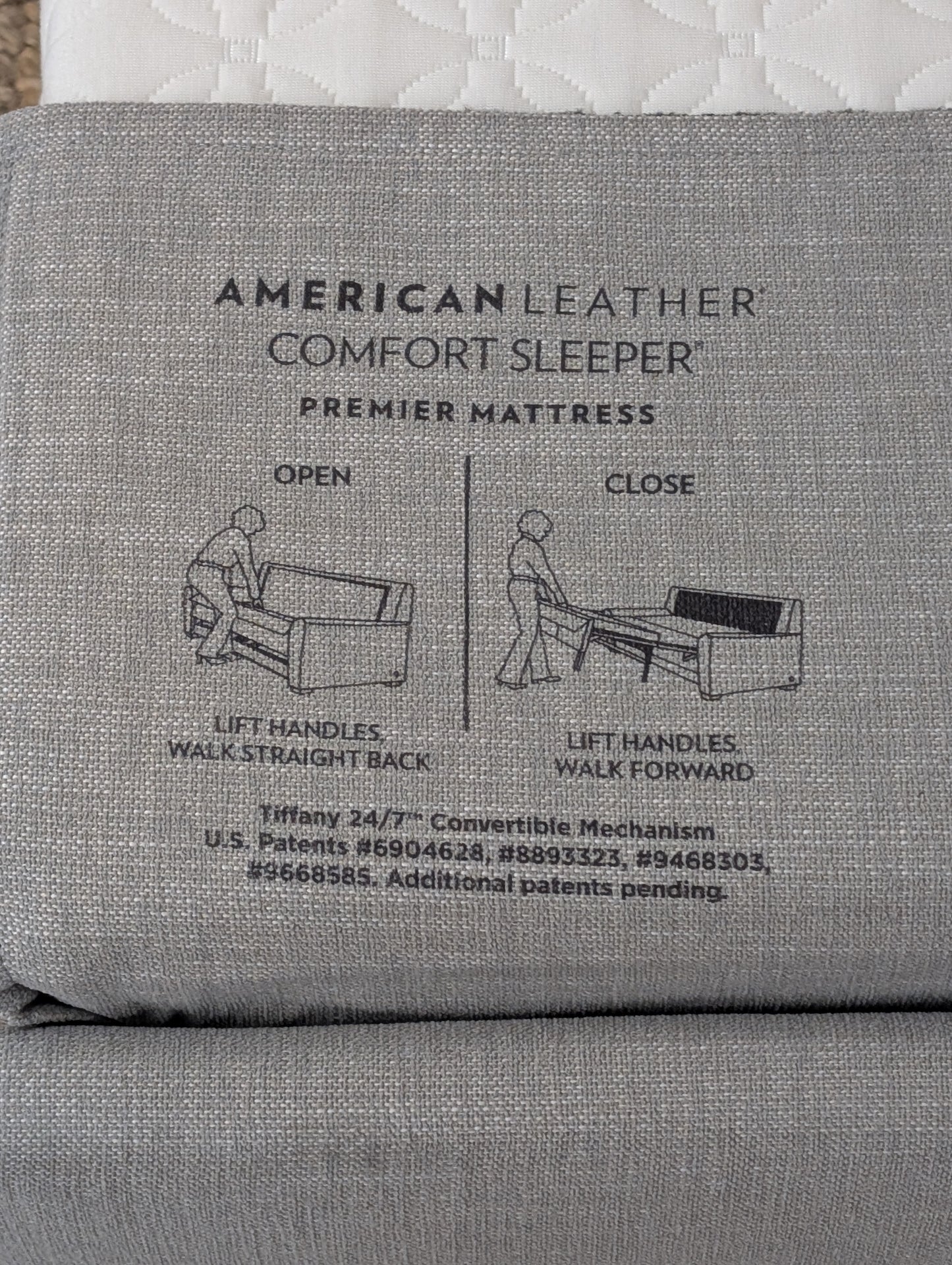 American Leather Conley Queen Plus Comfort Sleeper Sofa