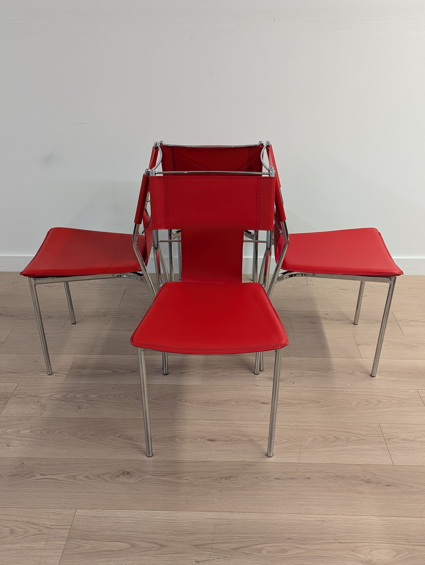 Westport Manufacturing D81 Red Chair Set of 4