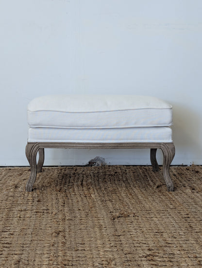 RH Cabriole Ottoman