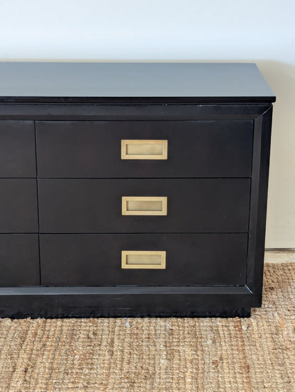 Z Gallerie Black Laquer Dresser