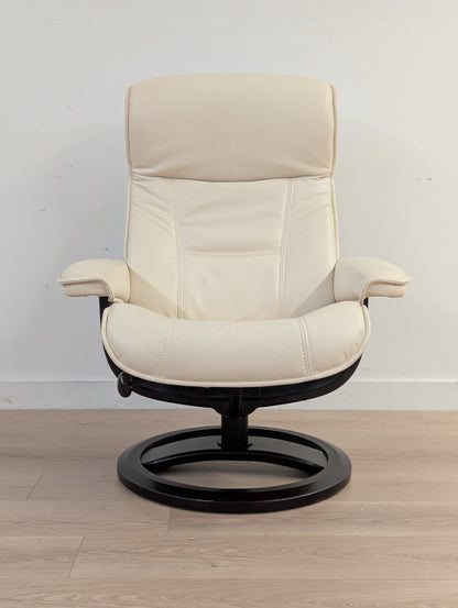 IMG Nordic 21 Comfort Glide Swivel Recliner with Ottoman