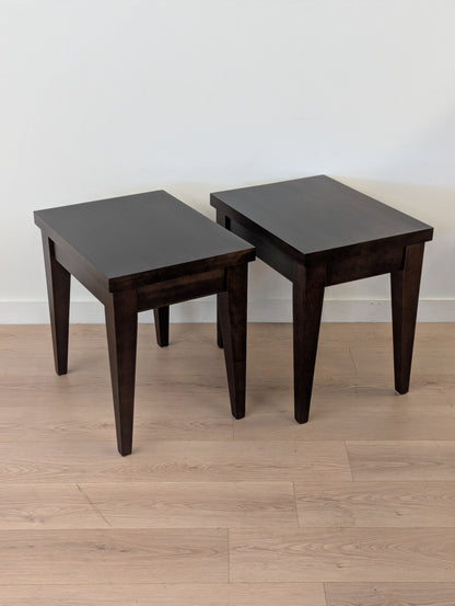 Solid Birch Canadel Side Table (2 Available)