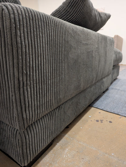 SOLD Moe's Plunge Corduroy Sectional