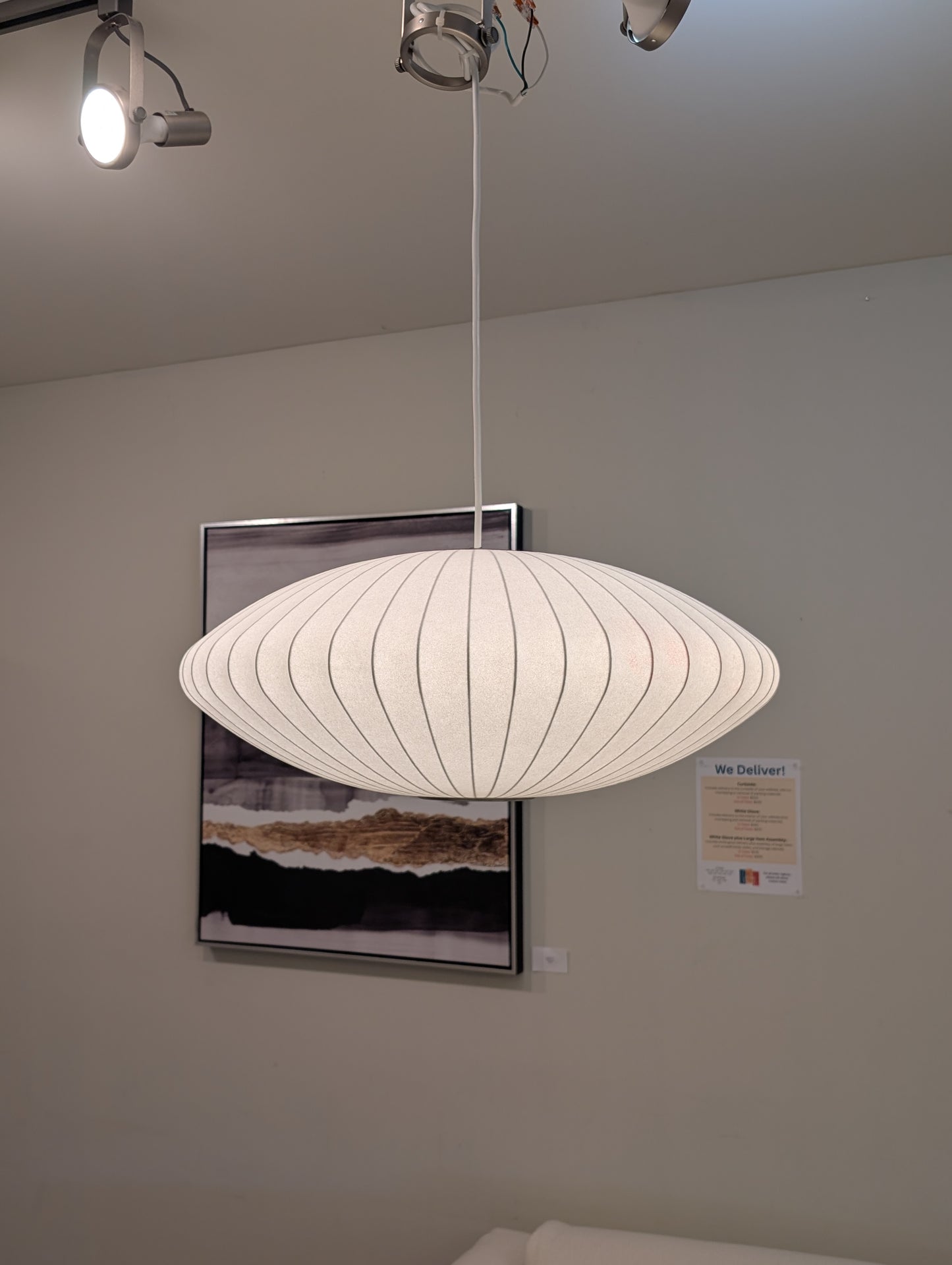 Herman Miller Nelson® Saucer® Bubble Pendant Lamp Medium