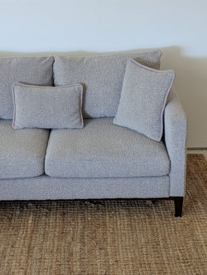 Showhome Furniture Bankbur Boucle Sectional