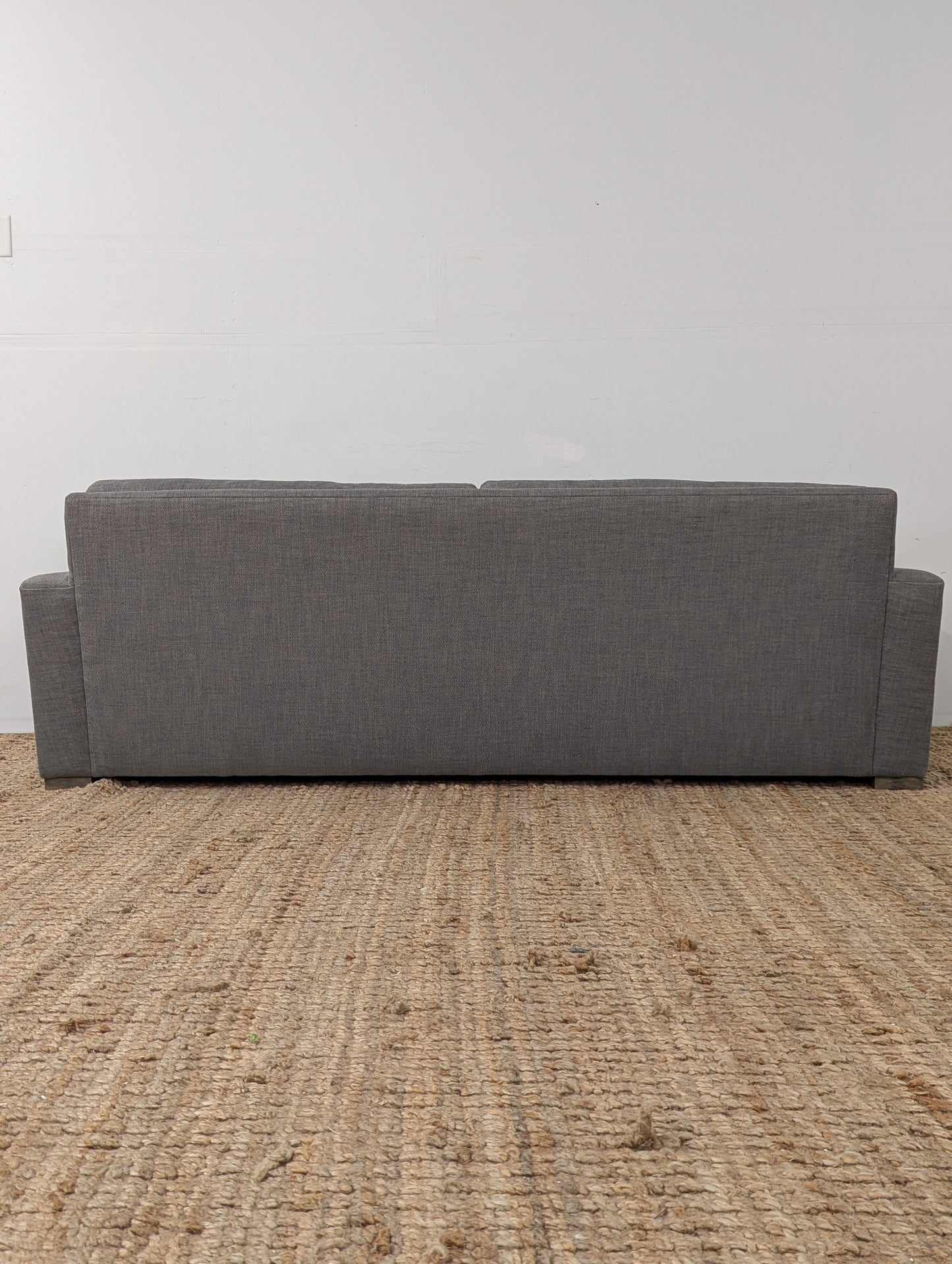 RH Maxwell 2 Cushion Sofa Perennials® Performance Textured Linen Weave