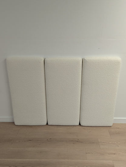 Article Noel Queen Headboard - Lunaria White Boucle