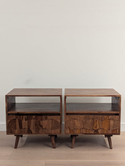 Moe's Claro Walnut Nightstands (Set of 2)