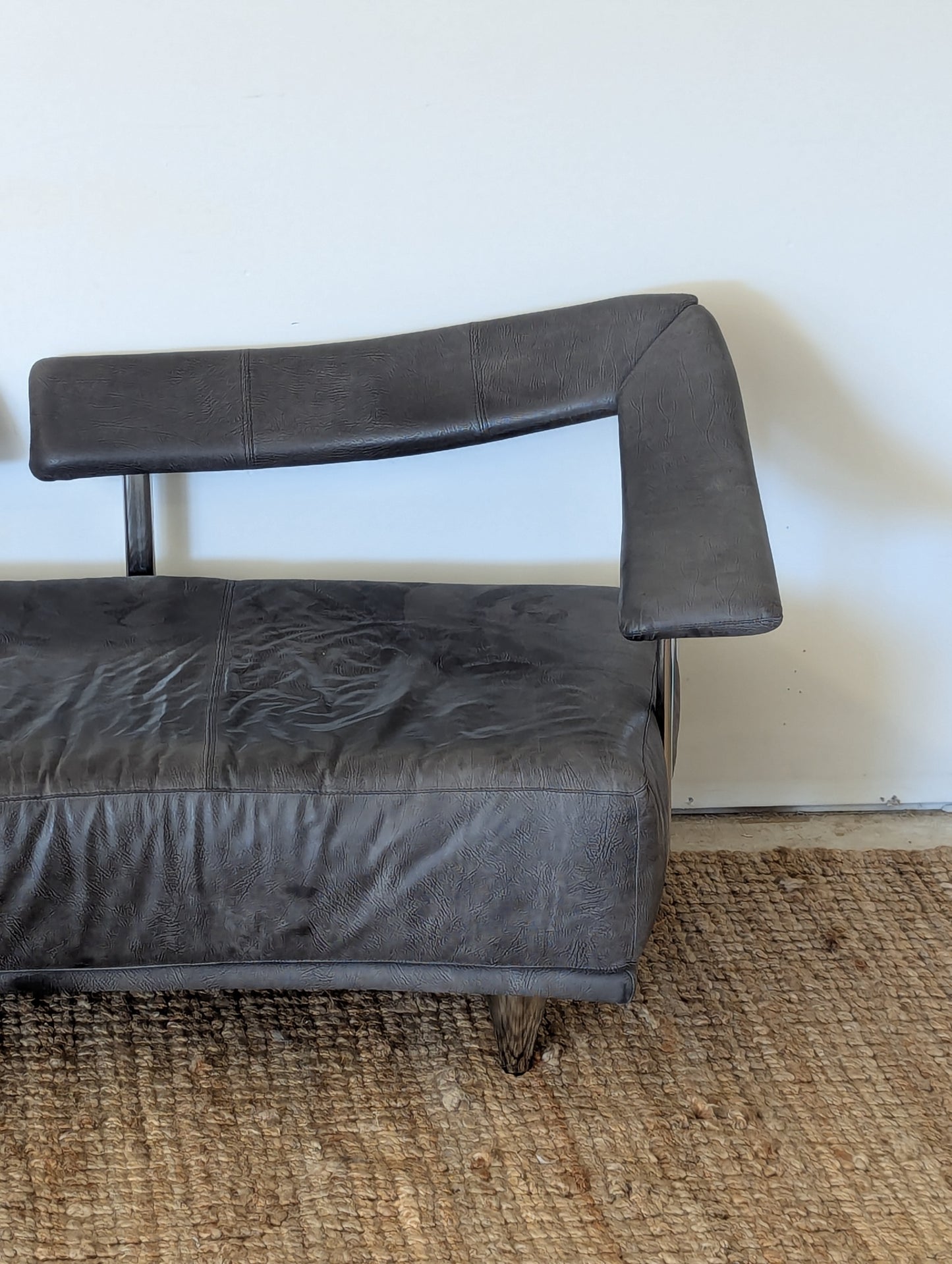 Vintage Germain Leather Sofa