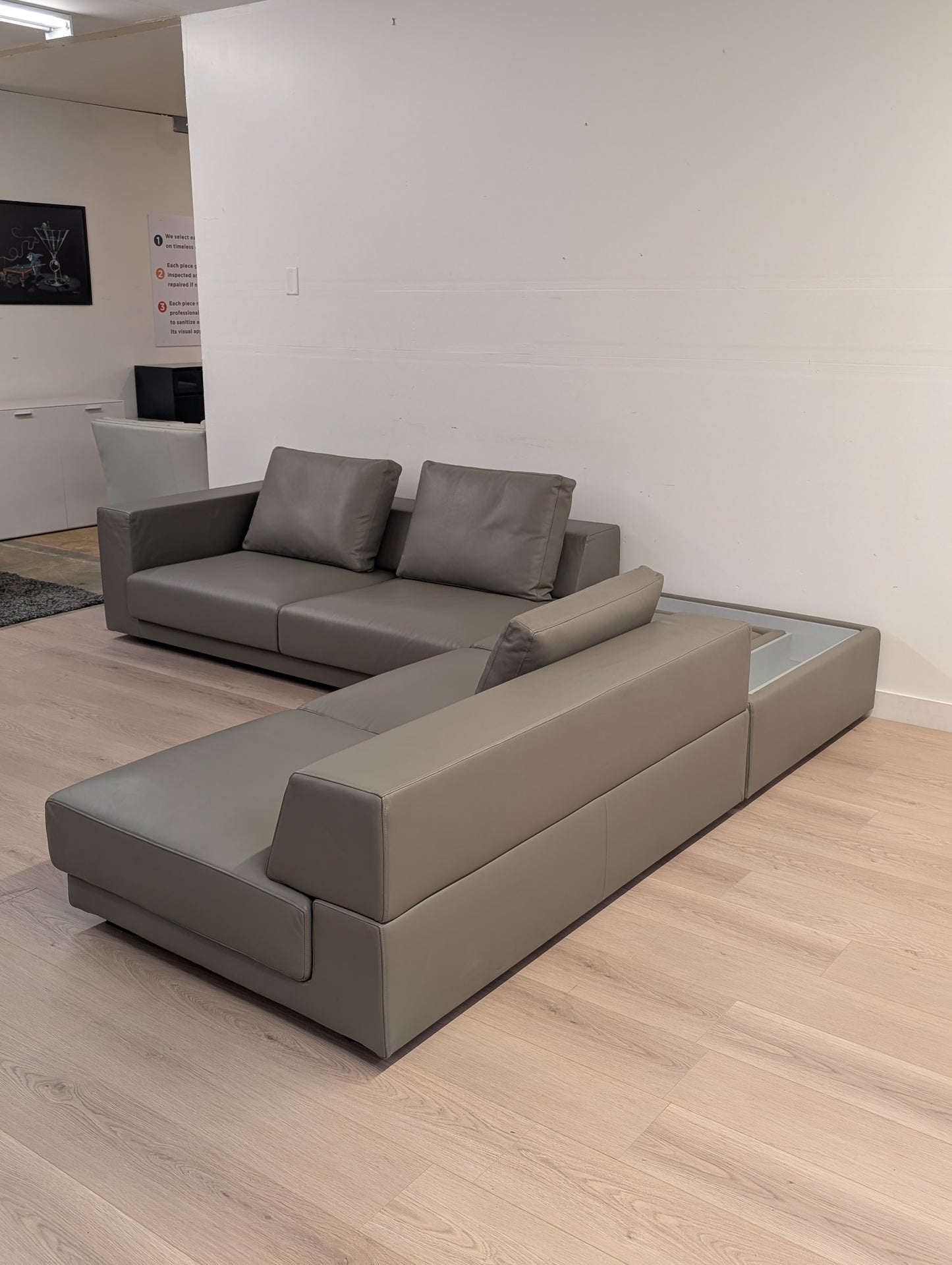 MDF Italia Sliding Sofa Set - Modular Sectional Sofa