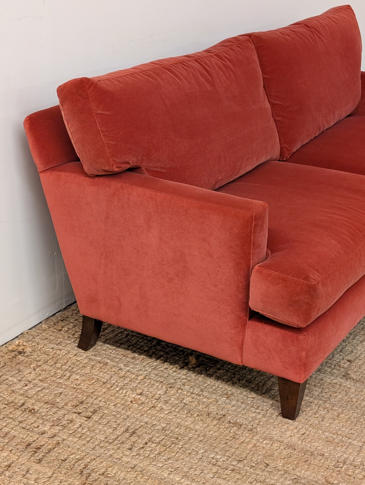 Rowe Tatum Velvet Sofa