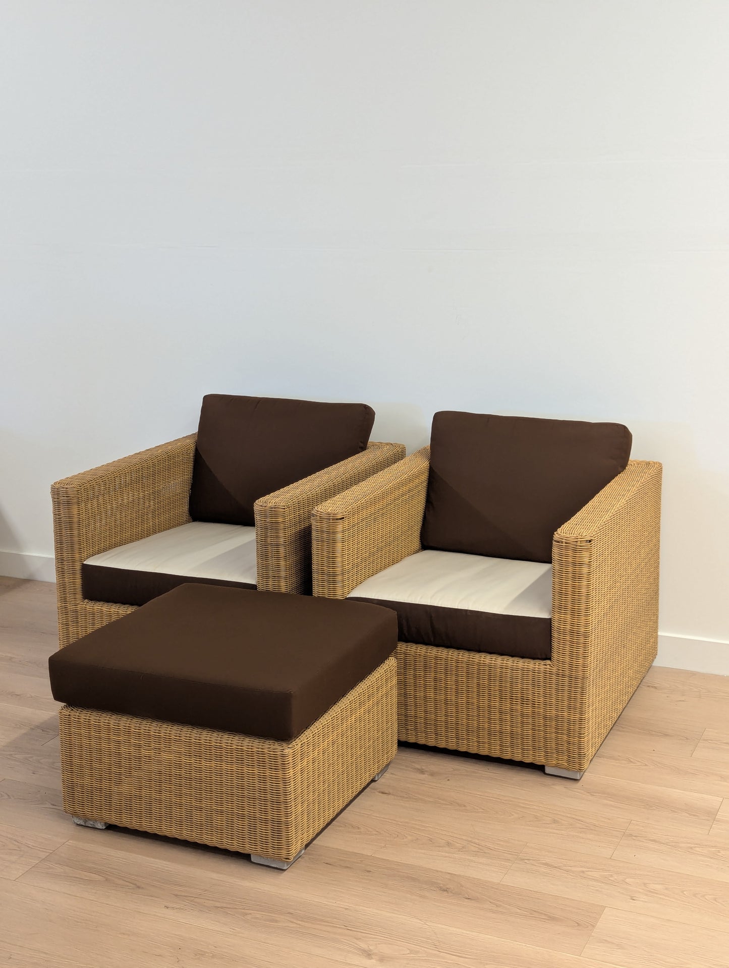 Cane-Line Chester Reversible Outdoor Lounge Set (2 Sets Available)