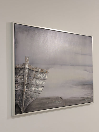 Urban Barn Silver Framed Beach Scene