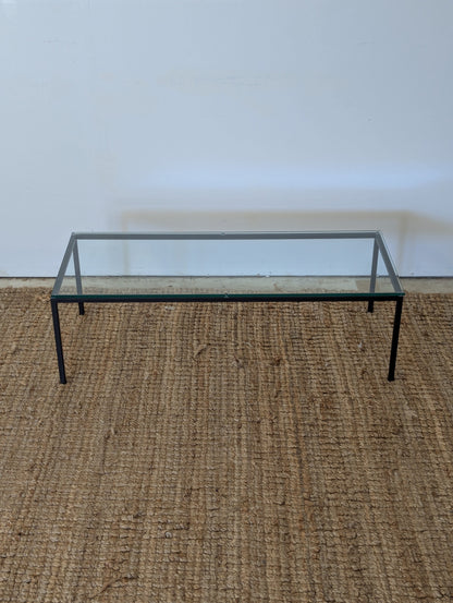 EQ3 Custom Glass Top Coffee Table