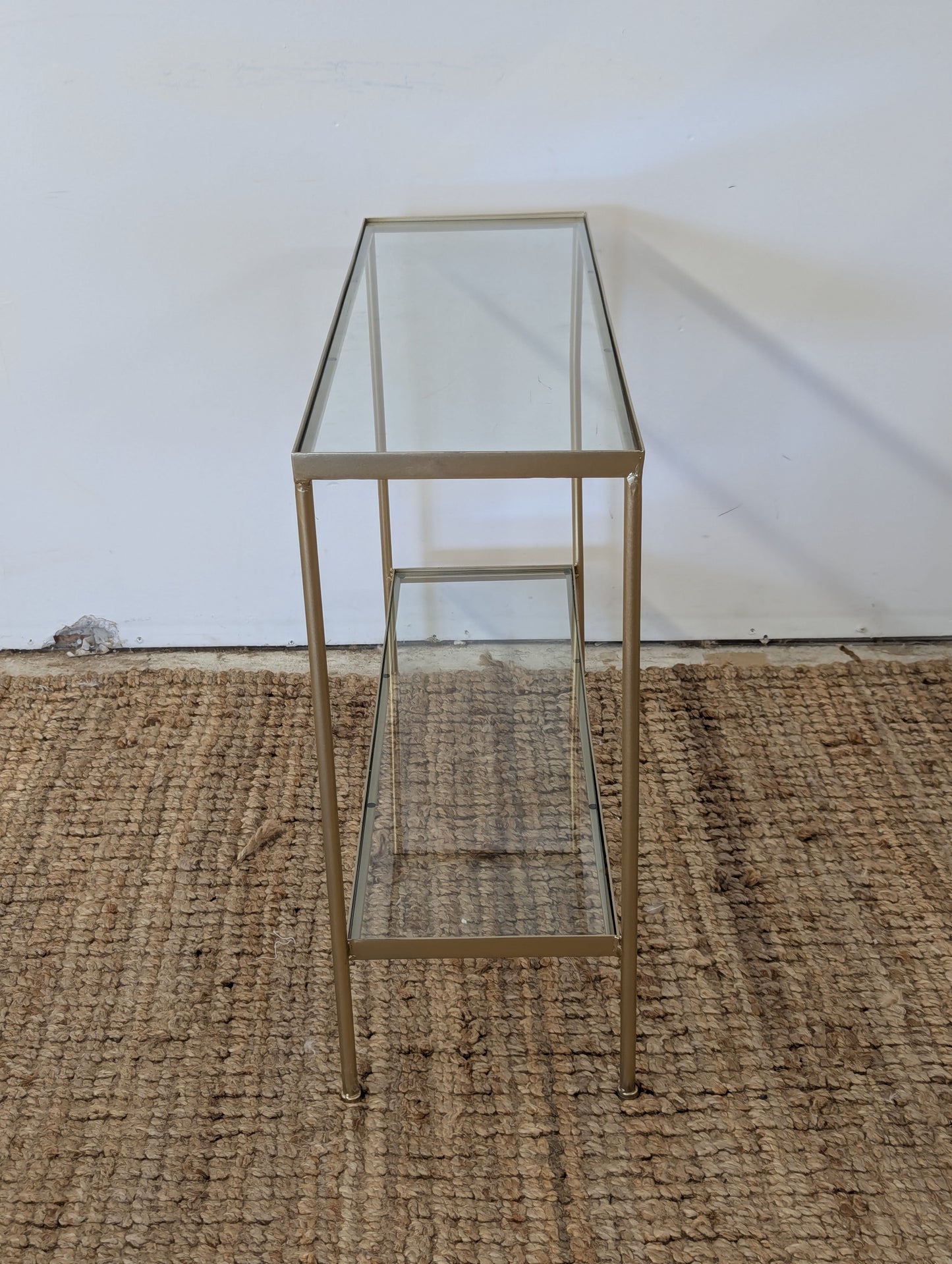 Glass Console Table
