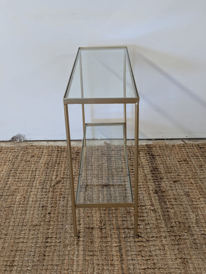 Glass Console Table