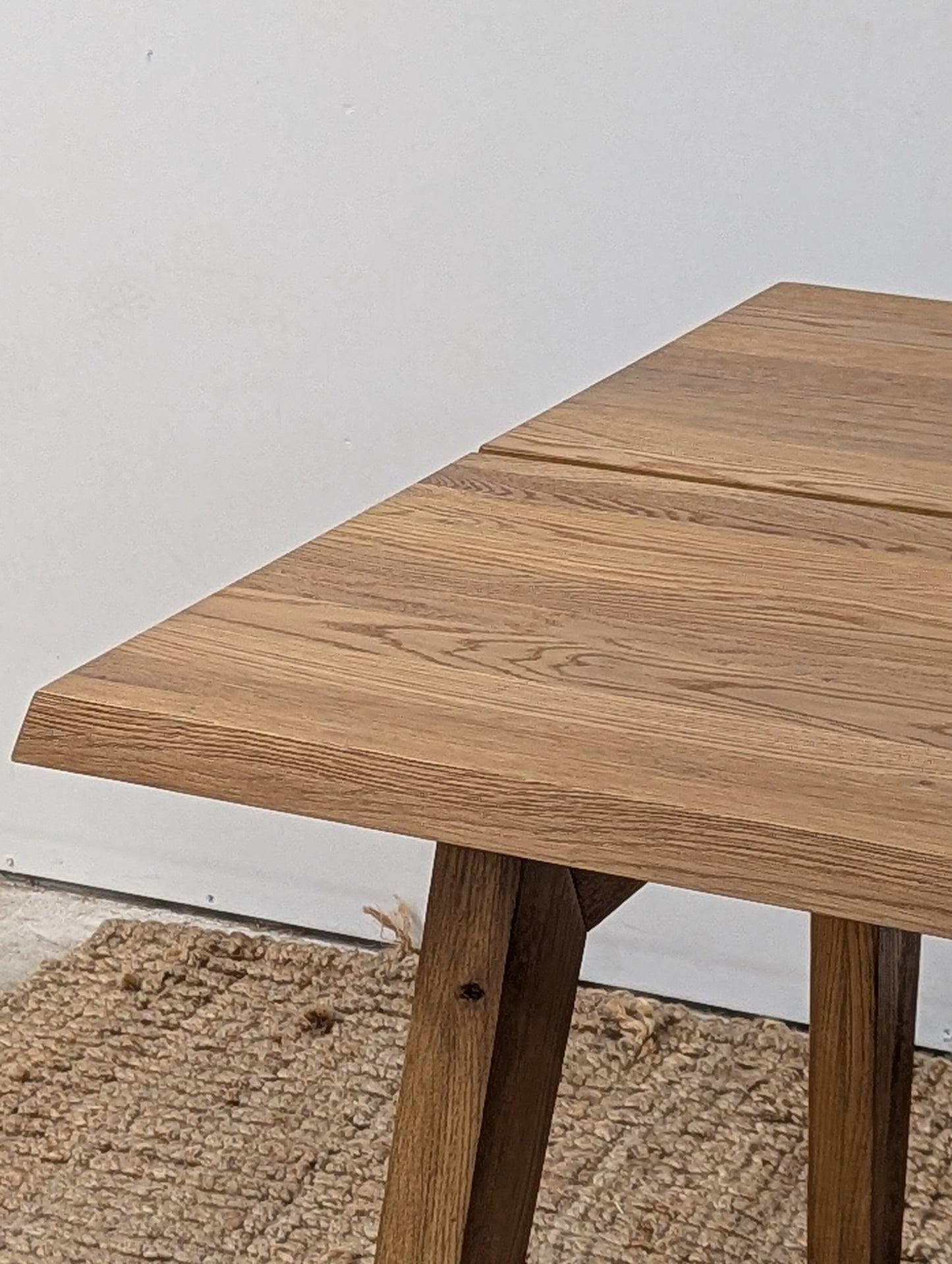 Article Madera 86" - 125" Solid Wood Extendable Dining Table - Oak