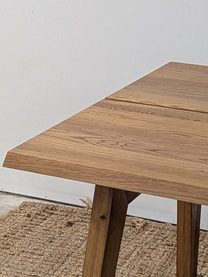 Article Madera 86" - 125" Solid Wood Extendable Dining Table - Oak